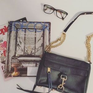 Navy Blue Rebecca Minkoff Minimac Crossbody